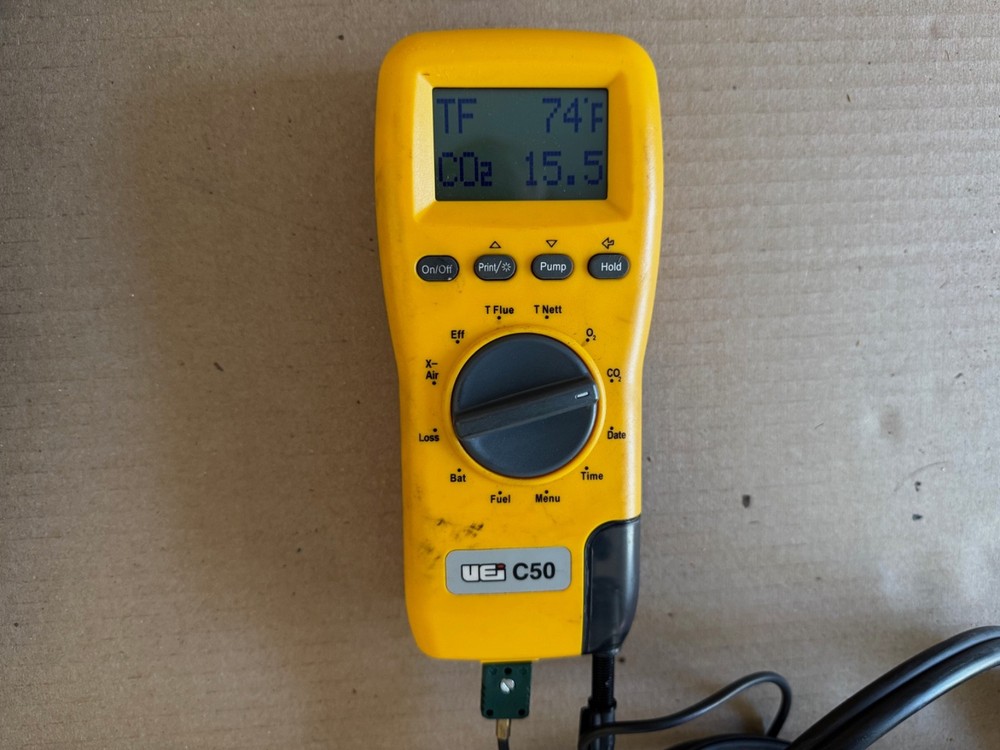 UEI C50 combustion analyzer