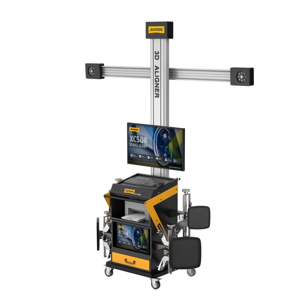 AUTOOL XC508 3D Wheel Alignment Machine Fully Automatic Tire Aligner System 110V