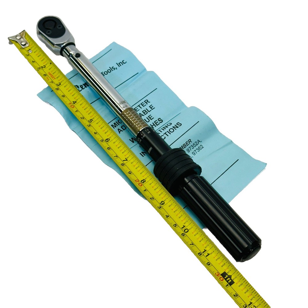 CENTRAL TOOLS 97351A MICROMETER TORQUE WRENCH DRIVE - METAL HANDLE