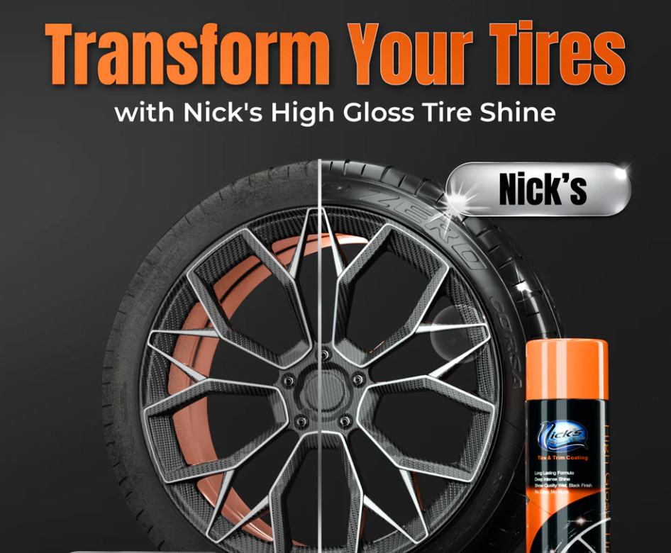 Tire Shine High Gloss 12 Pack