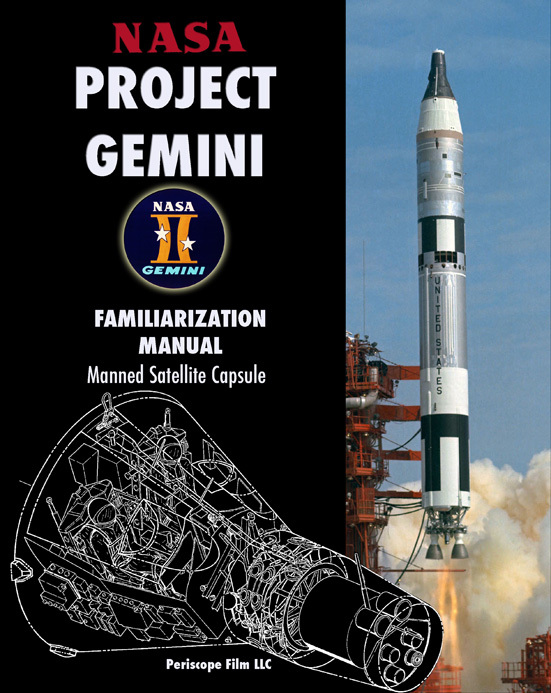 NASA PROJECT GEMINI SPACE CAPSULE FLIGHT MANUAL BOOK   Space Flight  Spacecraft