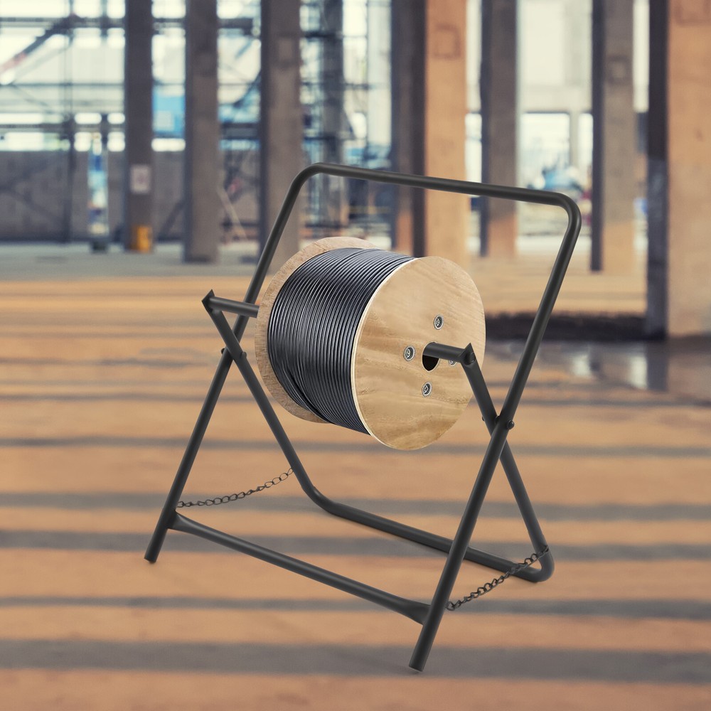 Foldable Wire Spool Rack Cable Caddy Wire Spool Dispenser Cable Holder HeavyDuty