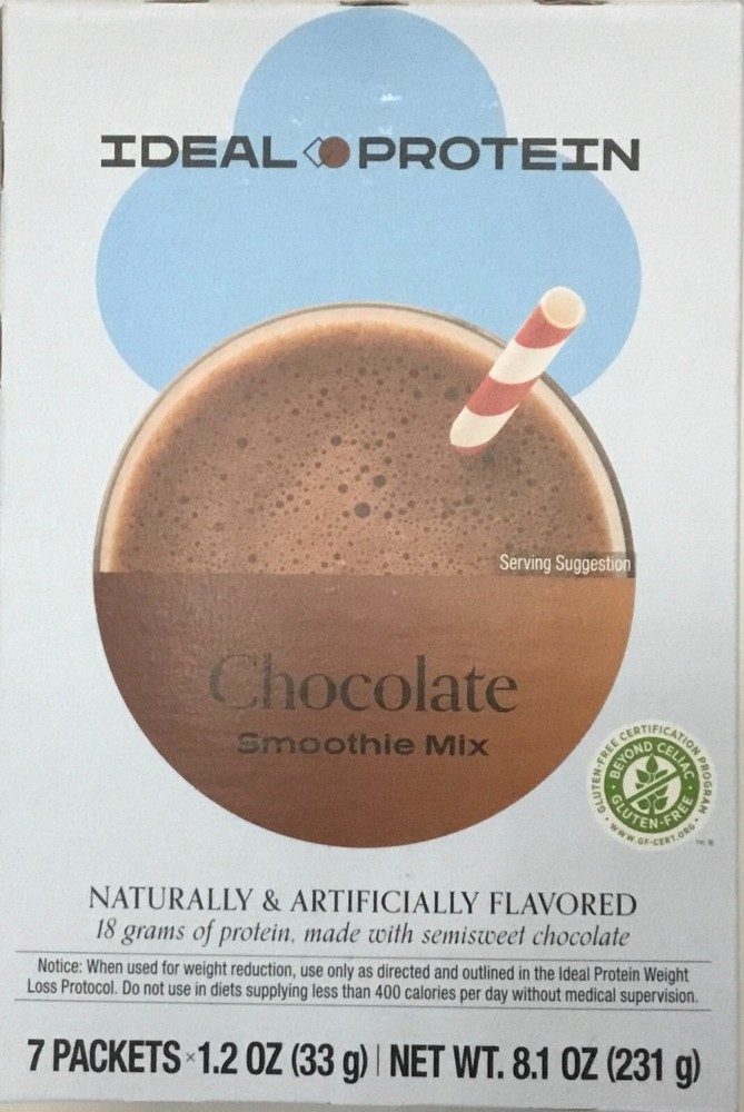 Ideal Protein Chocolate Smoothie Mix - 7 packets