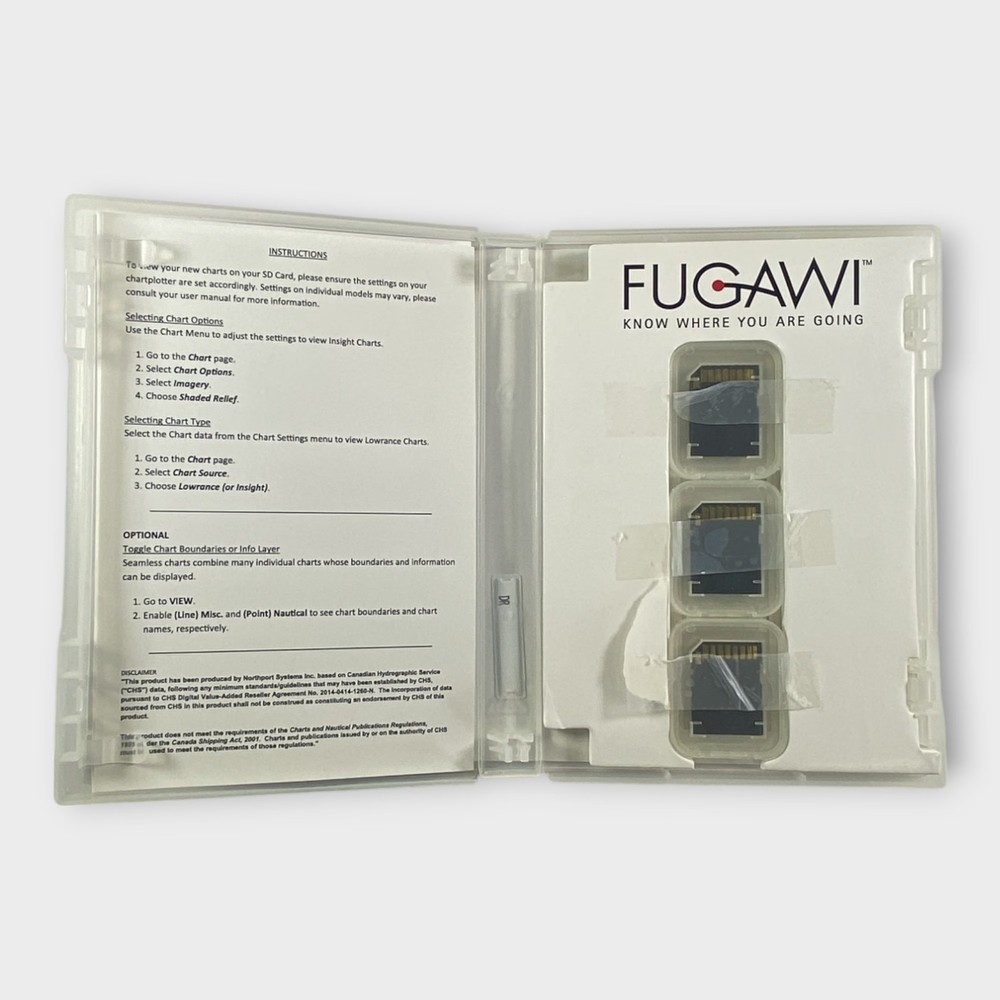 FUGAWI Aboard US & CANADA MSD/SD Chart Card -*Bench Tested*
