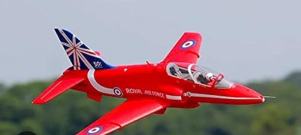FMS 80mm BAE Hawk Red Arrow EDF PNP