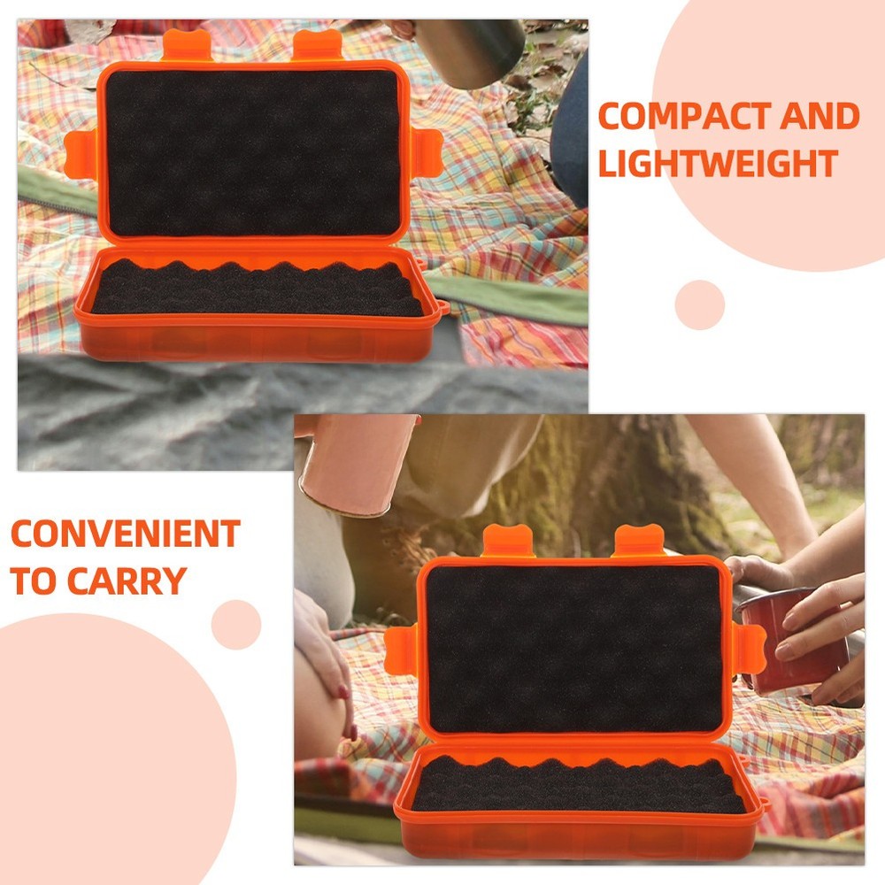 Storage Tool Box Survival Container Outdoor Tools Case Organizer