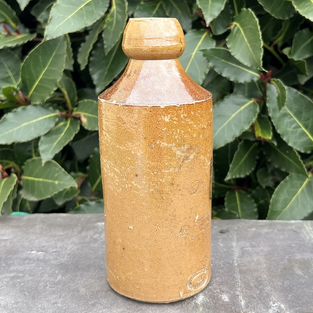 J. Foxley Widford Chelmsford Brewed Ginger Beer Bottle Rustic Kitchen Décor