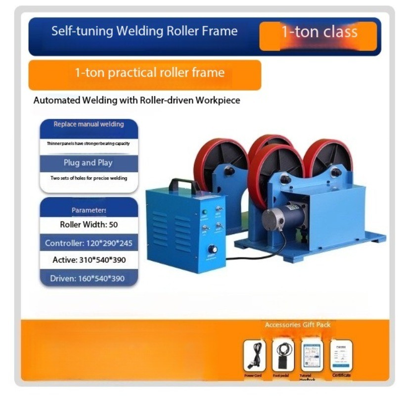 Automatic Welding Roller Stand for Small Tubes Welding Positioner Roller Stand