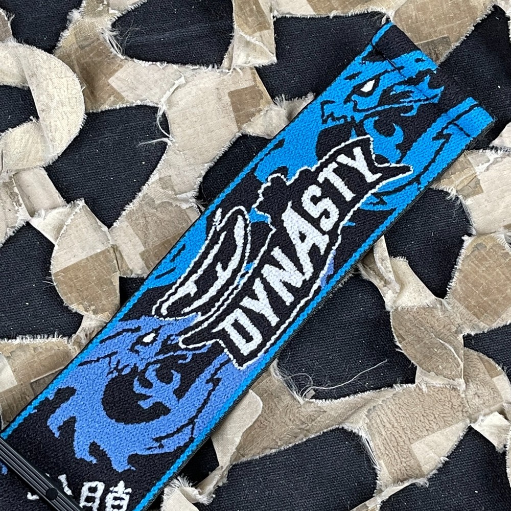 JT ProFlex X/ProFlex Authentic Woven Goggle Strap - Dynasty Aqua Blue