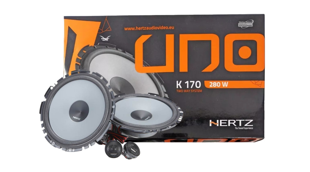Hertz UNO Series K-170 6.75" Two-Way Component Speaker System