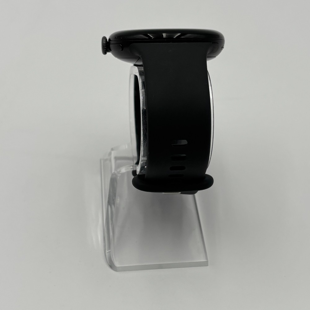 Google Pixel Watch 4 45mm - Matte Black - Wi-Fi Bluetooth Good Condition