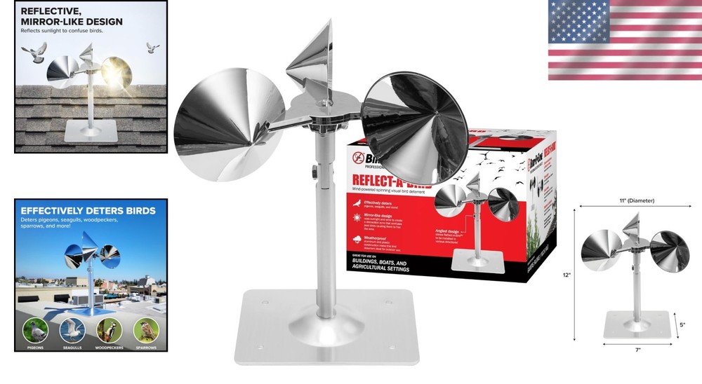 Reflect-A-Bird Reflective Spinning Bird Deterrent