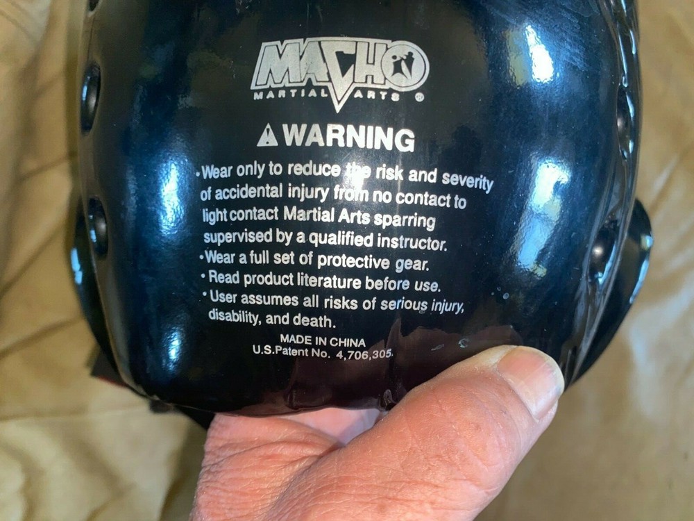 Macho Martial Arts Head and Face Protection