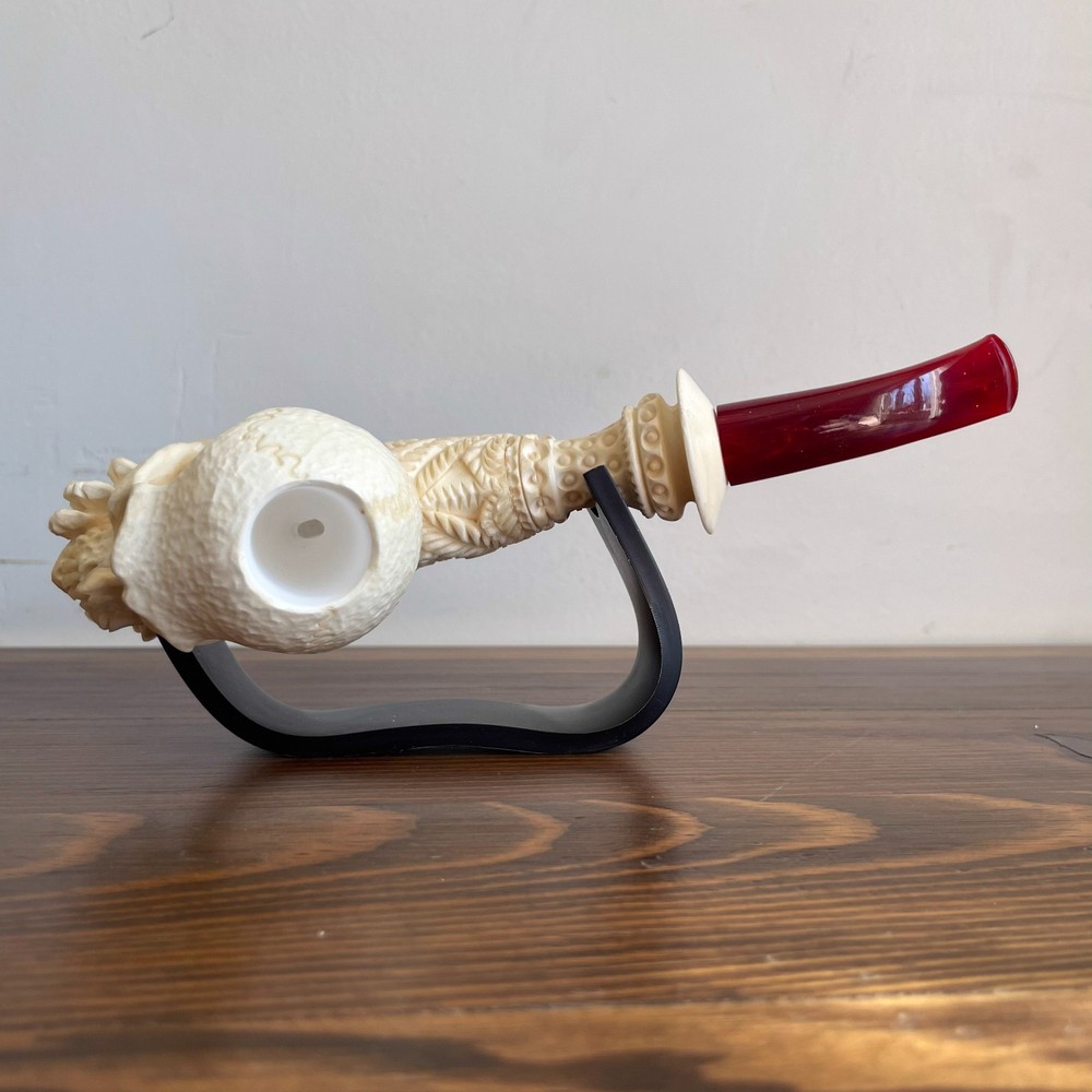 S.Yanik Meerschaum Pipe Skull