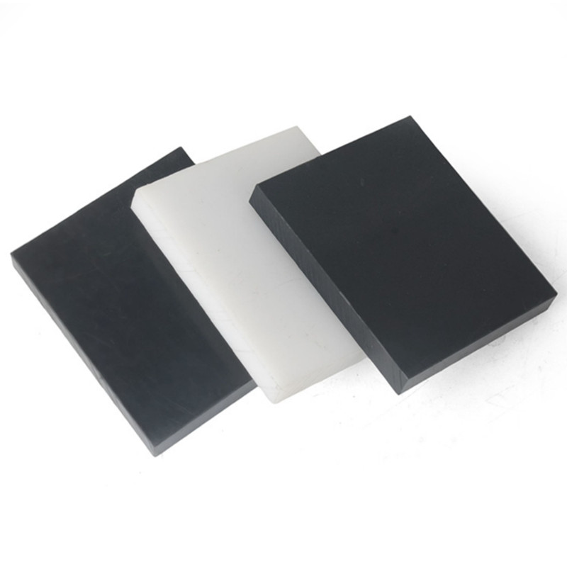 2mm - 30mm Thick HDPE Sheets Polyethylene Plastic Block Plates Panel Black/White