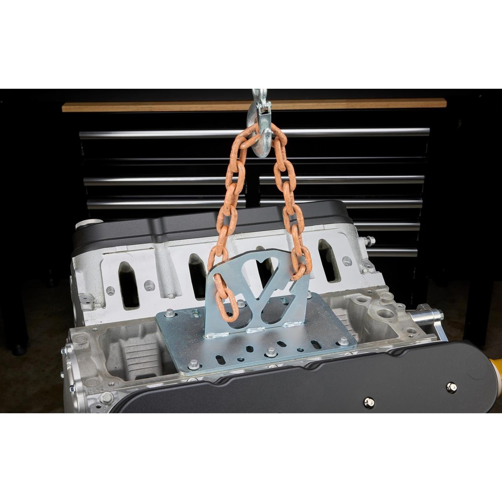 Universal Carb/LS Engine Hoist Lift Plate | Motor Pulling/Lifting