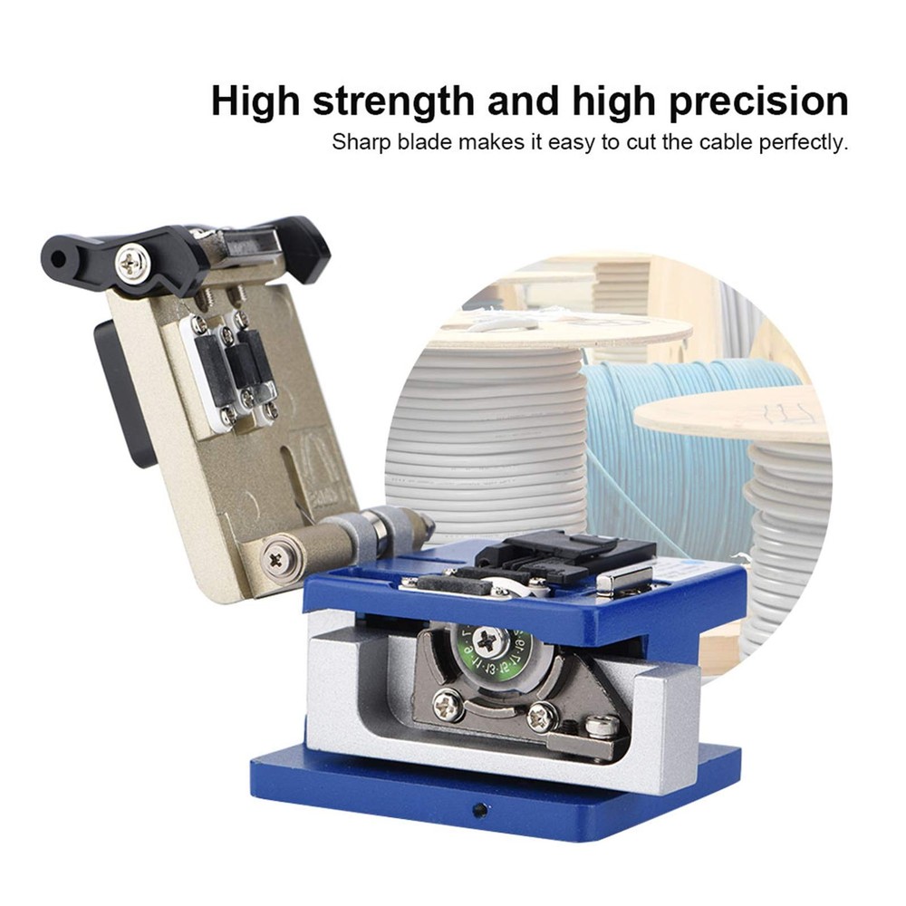 Optical Fiber Cleaver,Ergonomic design,Stripping Cutter Tools Default