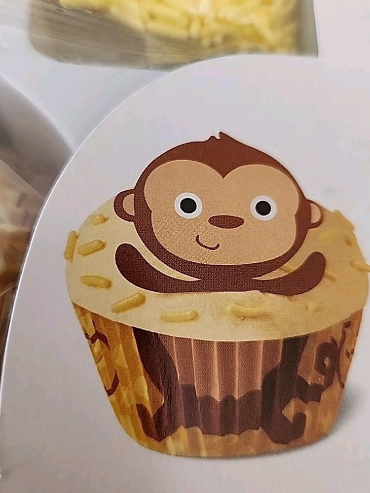 Wilton MONKEY Cupcake Decorating Kit NEW for 24 Cupcakes