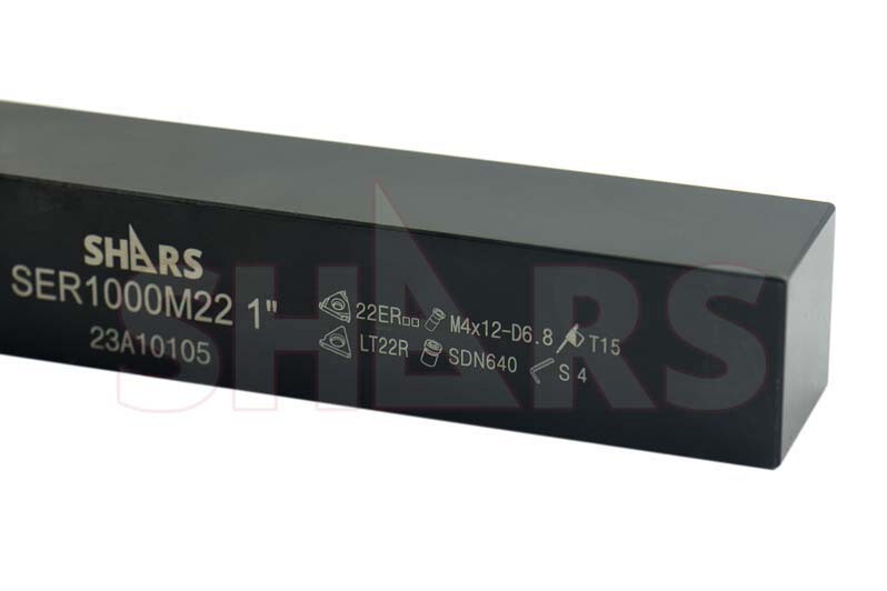 1" x 1" RH Indexable Cutting Tool Universal External Threading Tool Holder P]