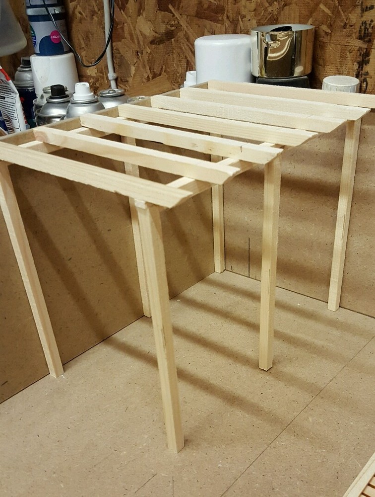 Dolls house garden scene Base
