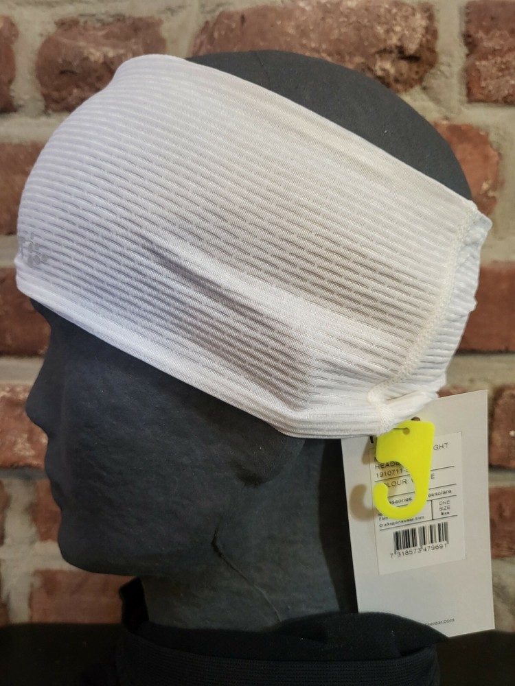 Craft Accessories Mesh Nano Weight Headband White