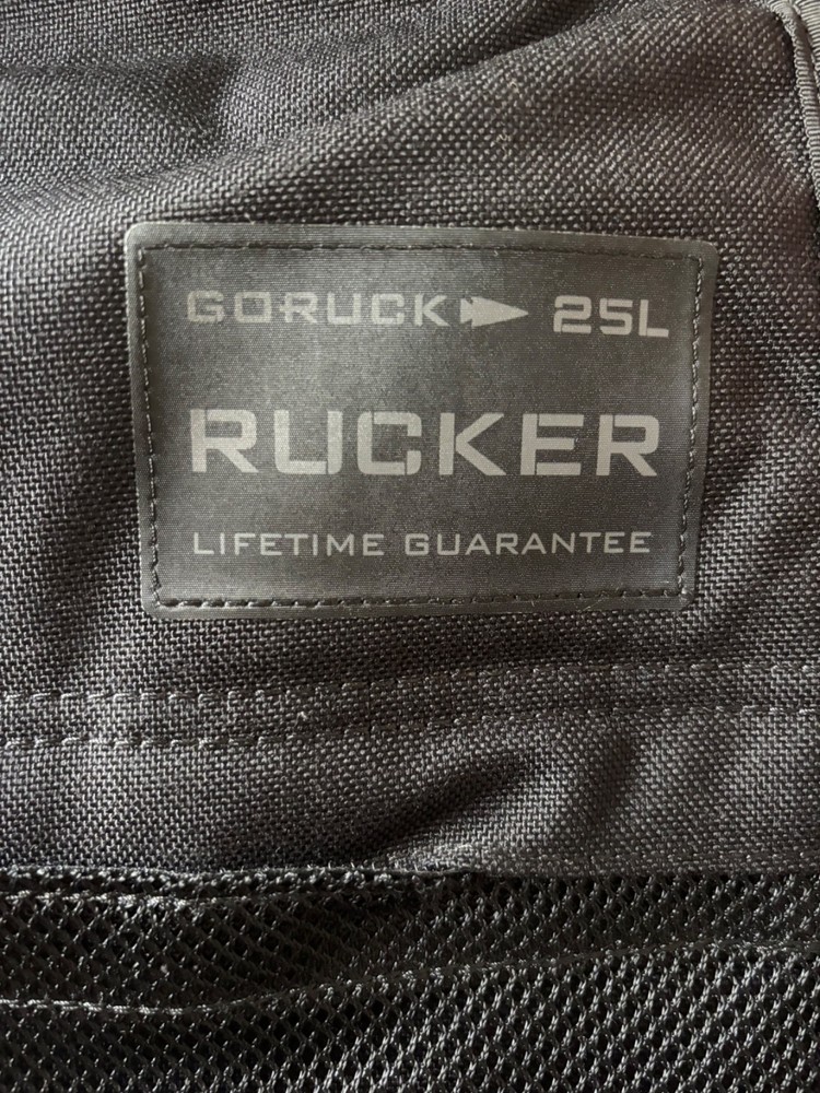 GORUCK Rucker 4.0 25L - Black - Rucksack