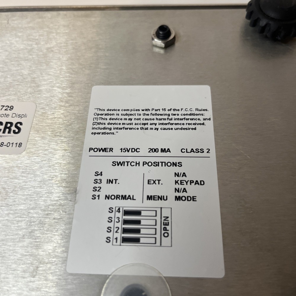 Avery Berkel Model 6709, With 6702 Digital Scale 15lbs