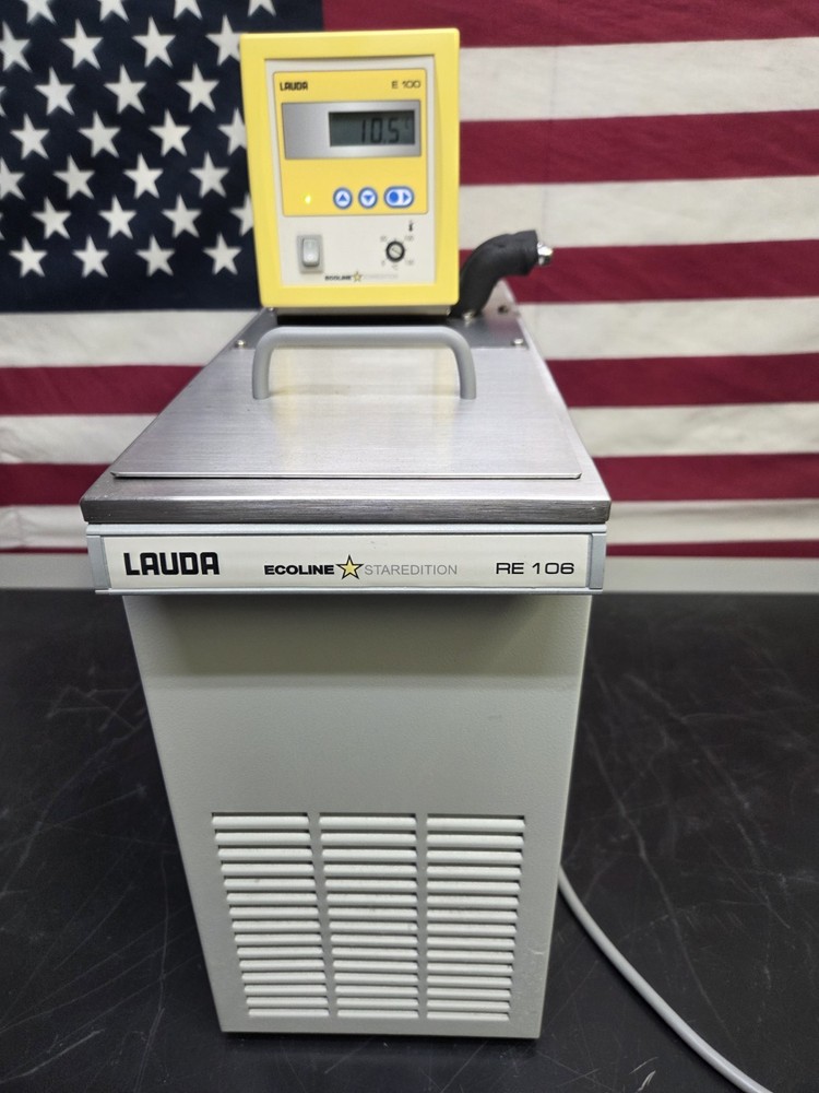 Lauda Ecoline StarEdition RE 106 Recirculating Chiller Bath with E100 Controller