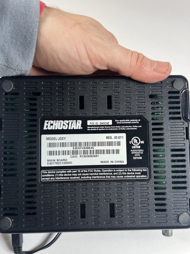 Dish Network ECHOSTAR Wireless Joey Access Point W Remote