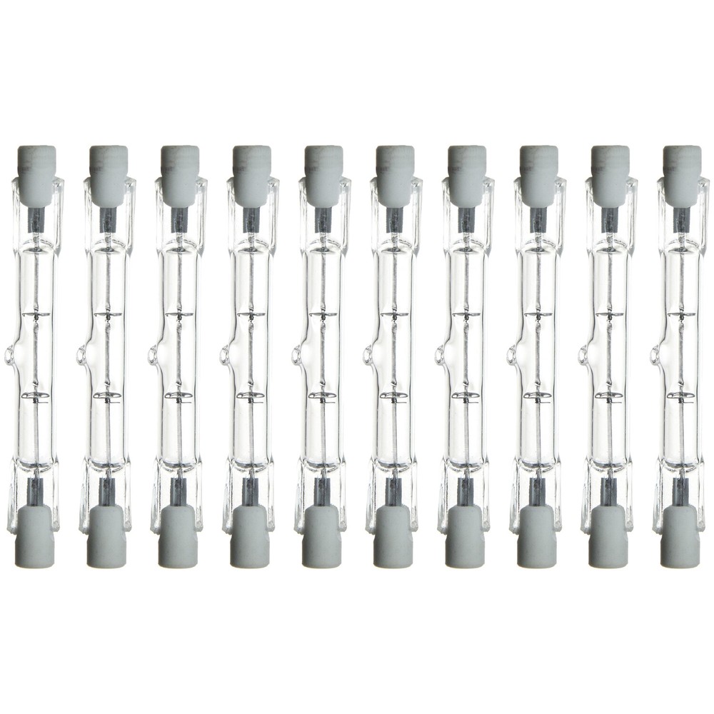 Sunlite 150 Watt, Double Ended T3, RSC Base, Clear 10-Pack