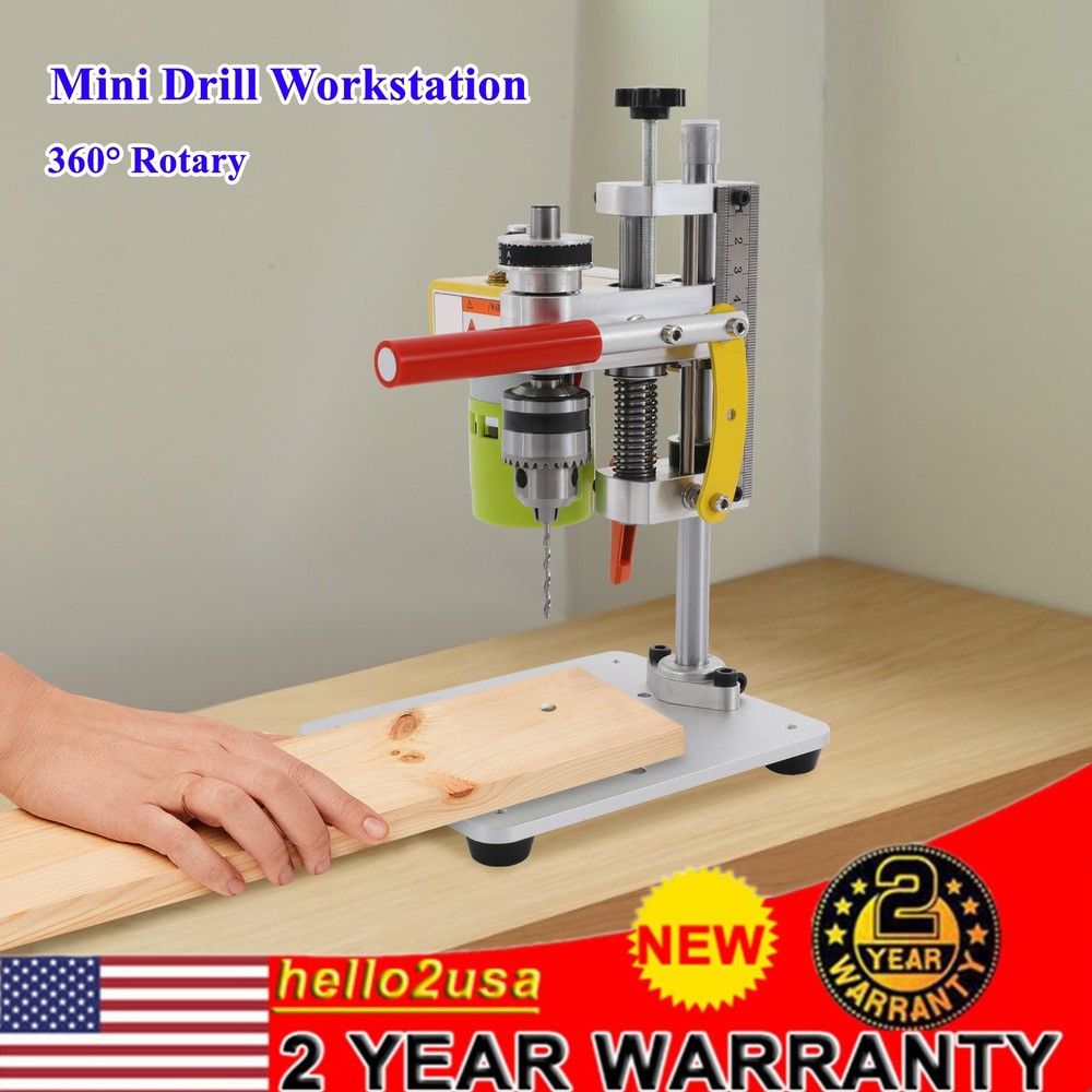 Mini Bench Drill Press Precision CNC Table Milling Machine Portable Driller NEW