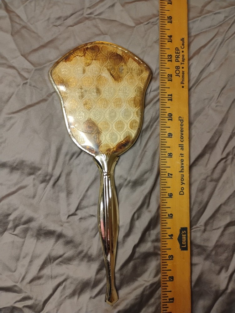 Vintage Hand Held Victorian Mirror
