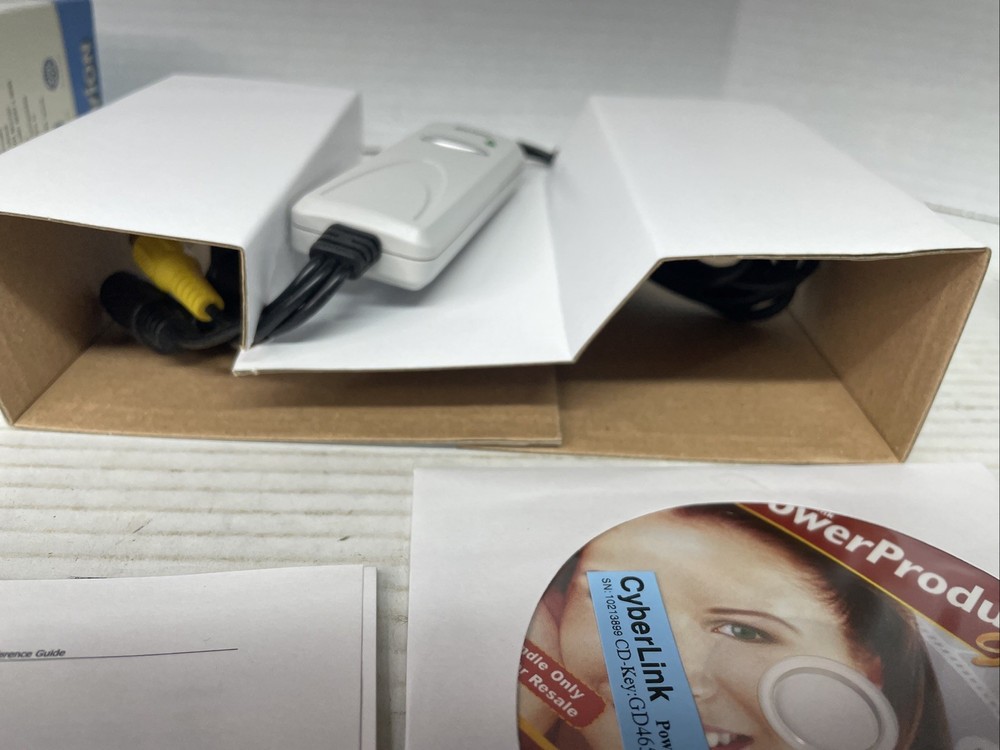 Tevion High Speed DVD Maker USB 2.0 Convert Videotapes to DVDs Using PC - NOB