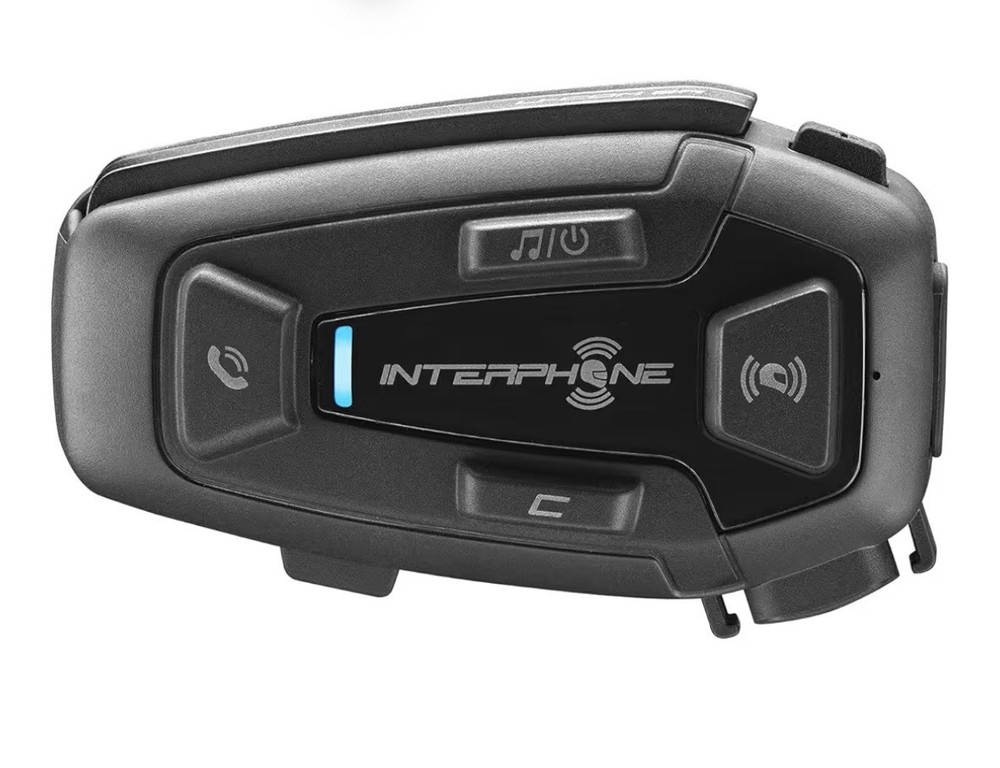 Interphone U-COM 8R Mesh 2.0 Motorcycle Bluetooth Intercom Headset (Single Pack)