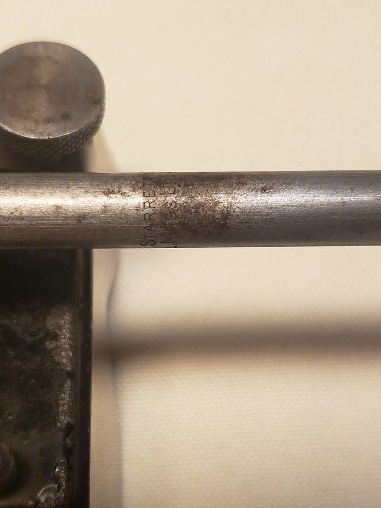 Read Starrett Base Dial Indicator Holder Only