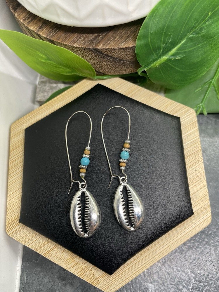 2.5” Silver-tone Retro Boho Dangle Drop Earring Set  New Free Ship B4467