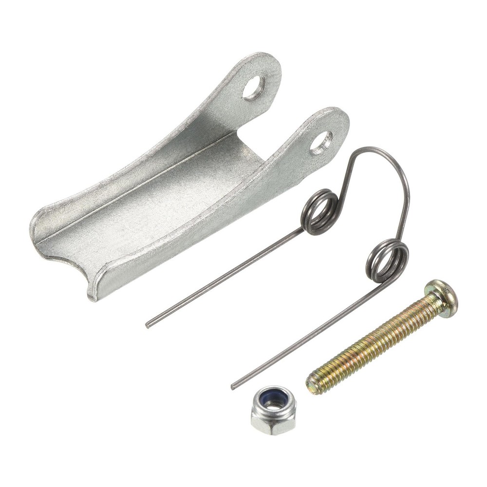2pcs 2" Replacement Hooks Latch Metal Receiver Hitch for Trailer Silver