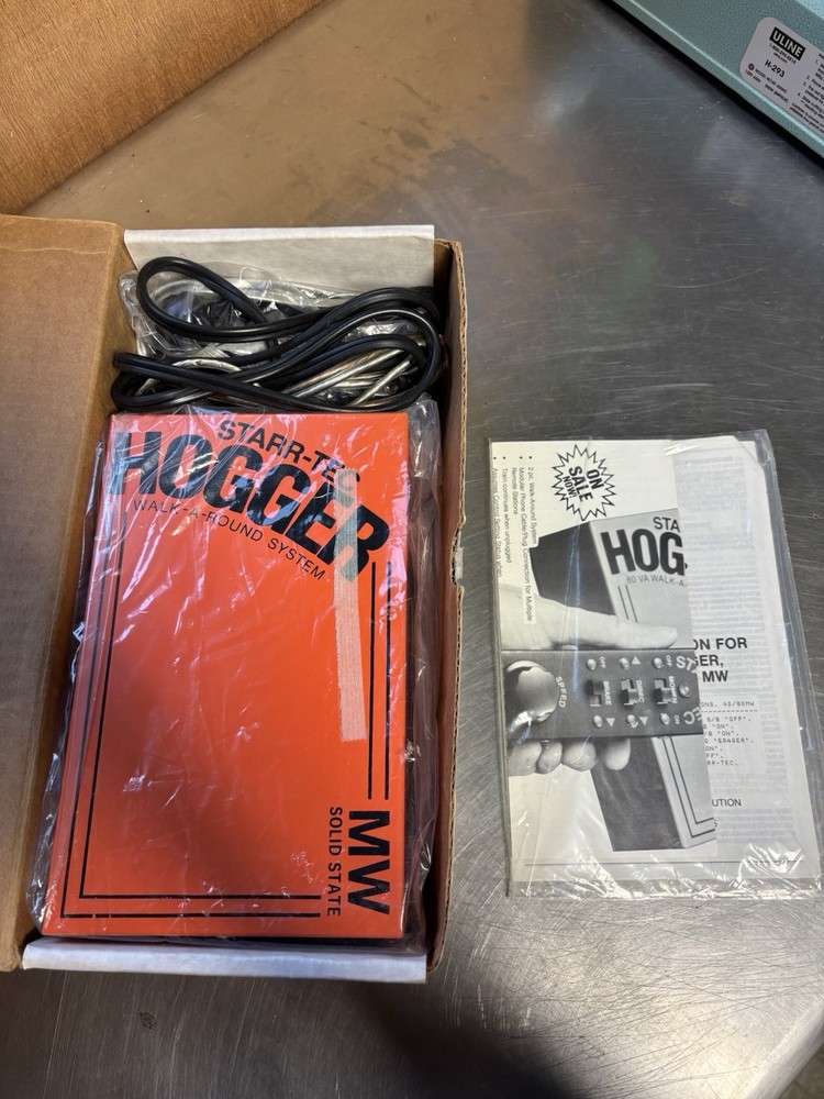 STARR-TEC HOGGER 80 MW Solid State Walk-Around Transformer System Train Control