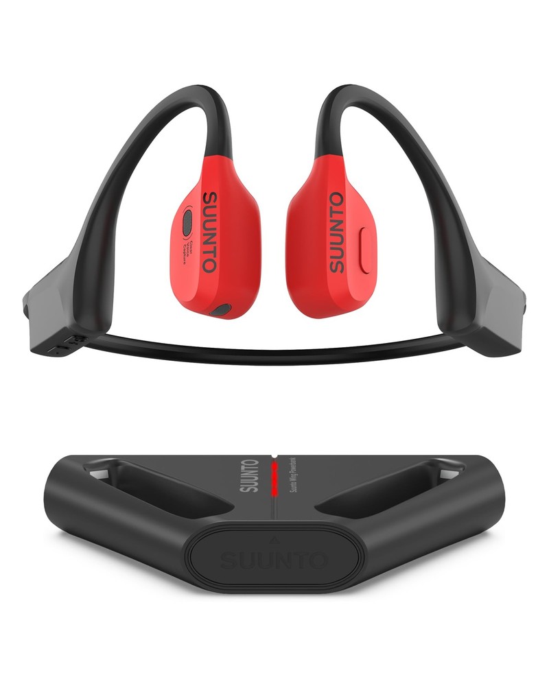 SUUNTO Wing Open-Ear Bone Conduction Headphone, Bluetooth Wireless Sport