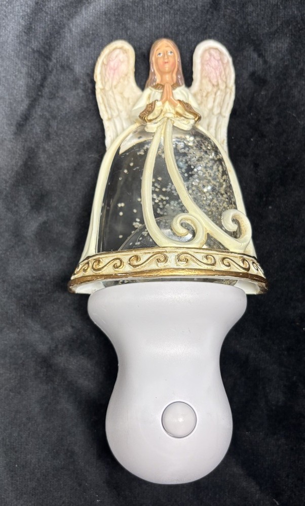 Night Light Angel Plug In Swirly