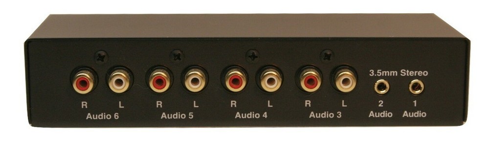 TEC TC-716 Line Level Audio Selector / Expander (BLACK); Allows Mixing Inputs