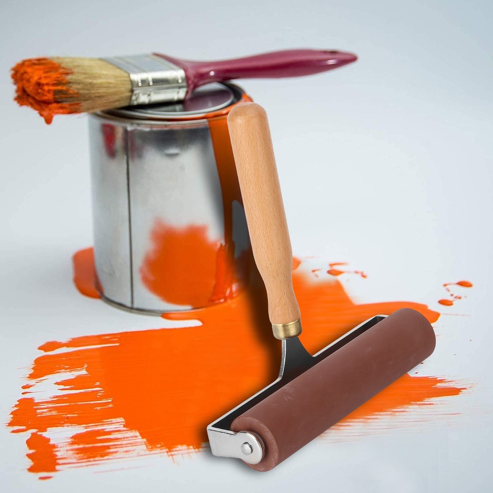 3 Pack Soft Rubber Brayer Rollers For Printmaking Scrapbooks