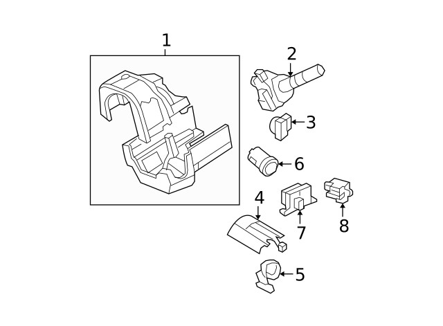 Genuine Ford Ignition Immobilizer Module 6E5Z15607AA