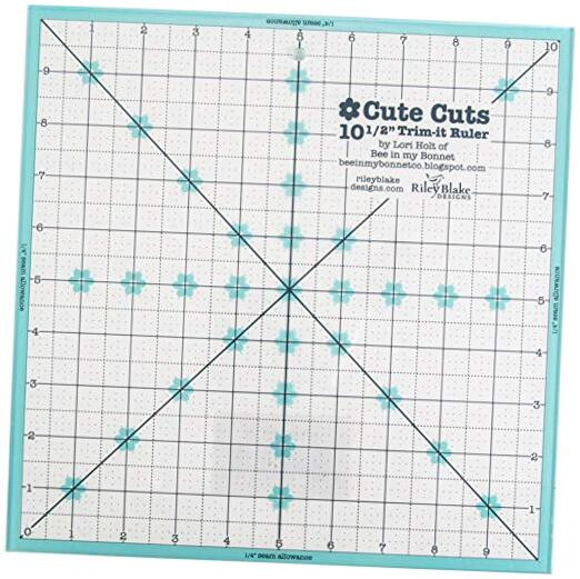 RILEY BLAKE DESIGNS Trim IT Ruler, White