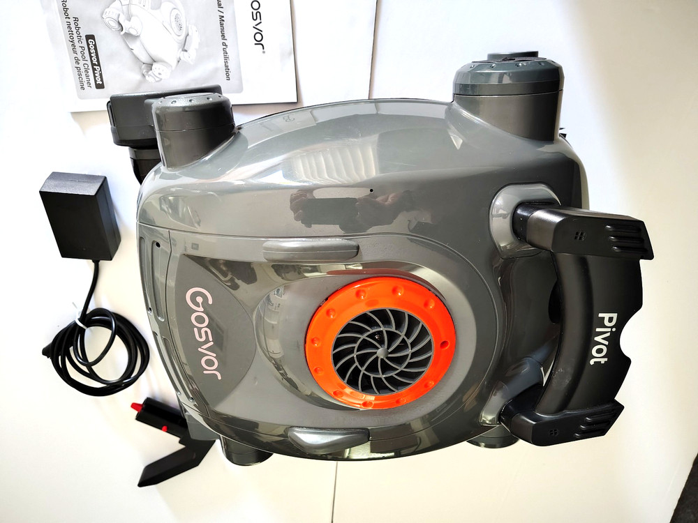 Gosvor Pivot Cordless Robotic Pool Cleaner - Automatic Vacuum, Wall Climbing