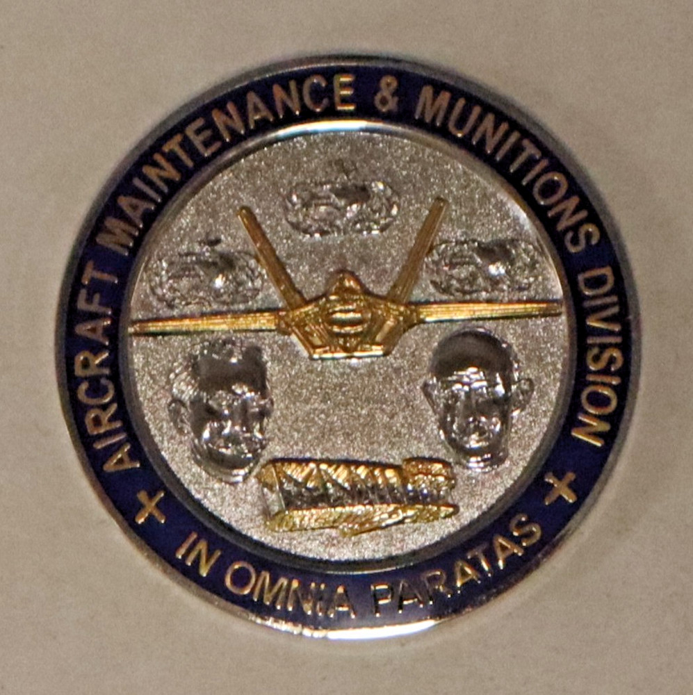 Aircraft Maintenance & Munitions Wright Patterson Air Force Challenge Coin