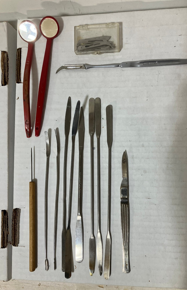 Vintage 39 Piece Modeler Tools Craft Lab work Hobby Building