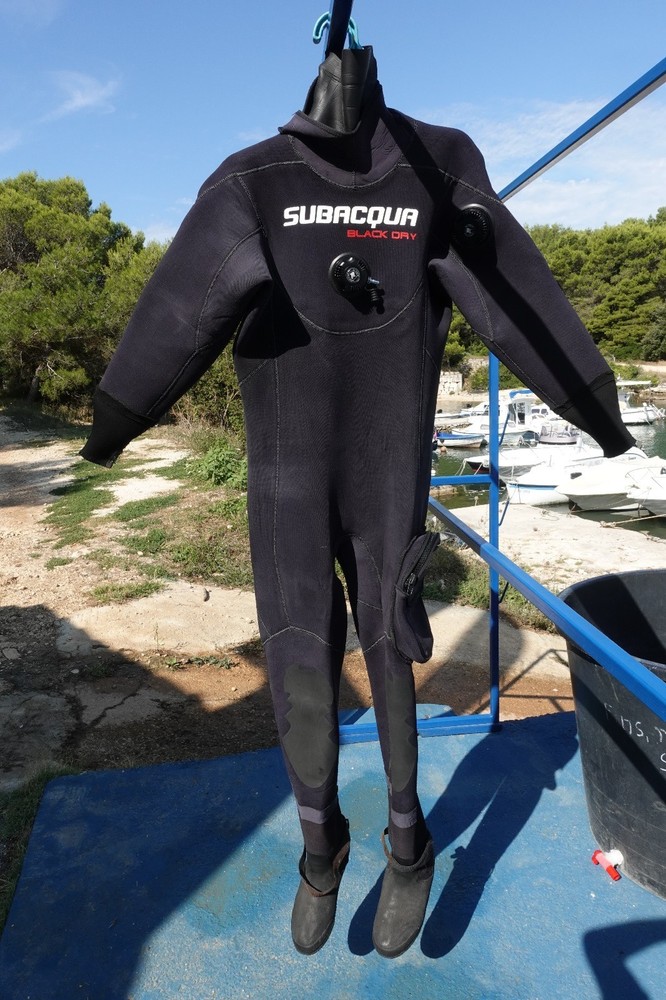 Drysuit Subacqua "black dry"