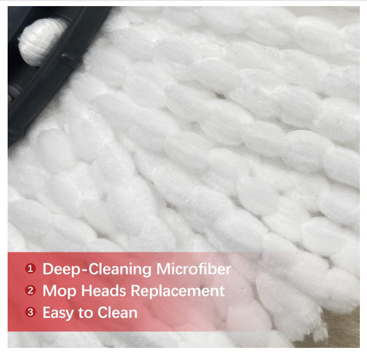 4 Pack Mop Replacement Heads Compatible with Ocedar Mop Replace Head Easywrin...