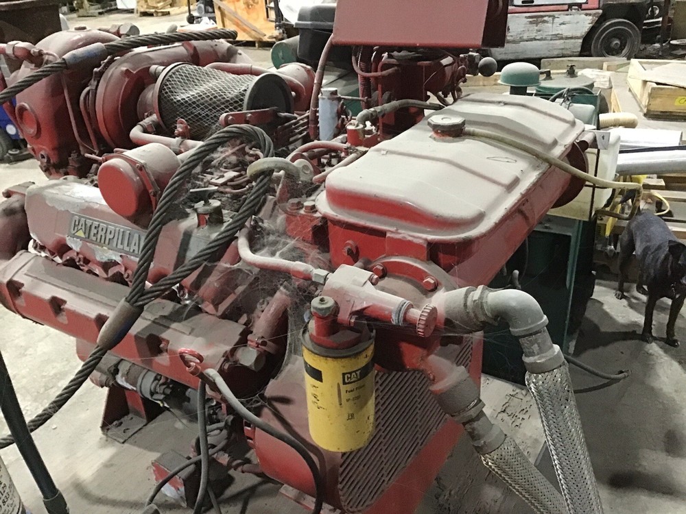 catapillar 3208 diesel engine from fire sprinkler system